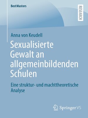 cover image of Sexualisierte Gewalt an allgemeinbildenden Schulen